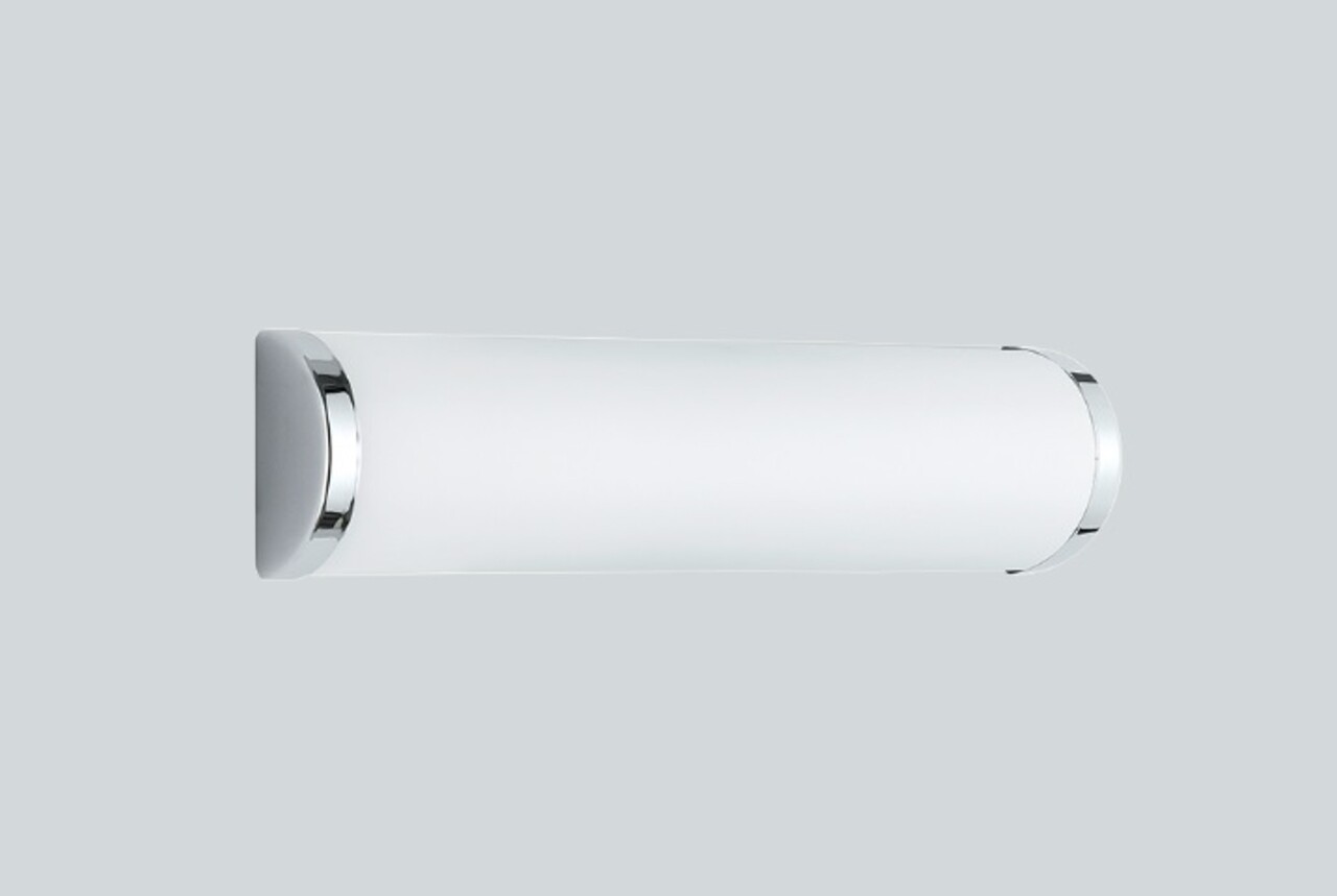 Aplica de perete Xavi, TRIO, 30.5x8.3 cm, 40W, 2x E14, metal, argintiu/alb - imagine 3
